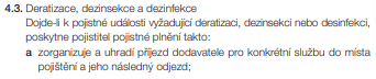 Screenshot ze smlouvy Generali České Pojišťovny